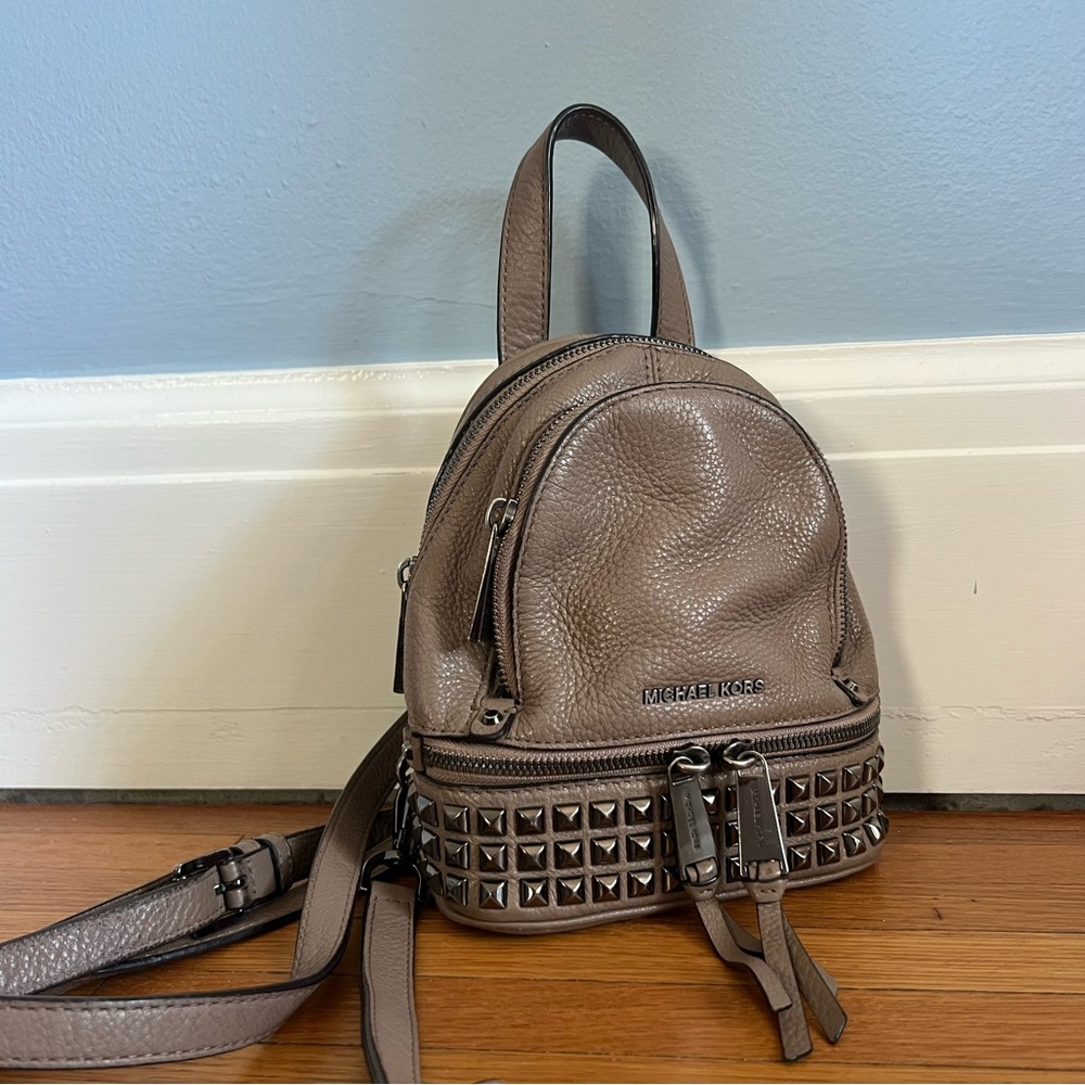 Michael Kors Rhea Mini Backpack Handbag